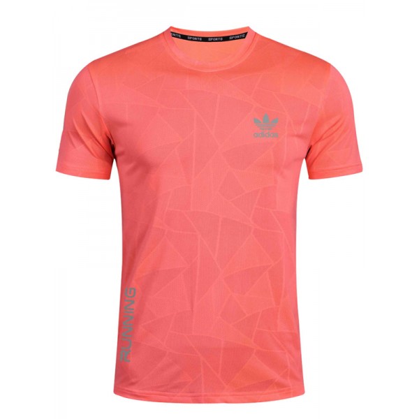 Adas maglia da allenamento abbigliamento sportivo uniforme da uomo calcio rosa camicia da calcio casual t-shirt manica corta 2023-2024